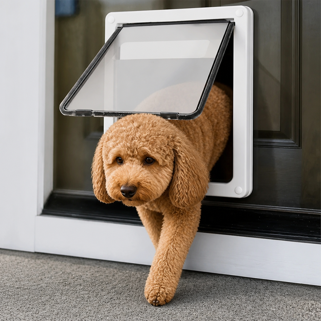 Ortekor Lockable Privacy Flap & Insulated Dog Door