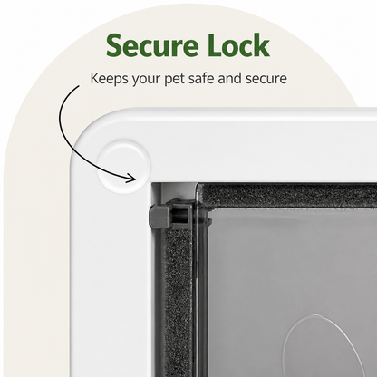 Ortekor Lockable Privacy Flap & Insulated Dog Door