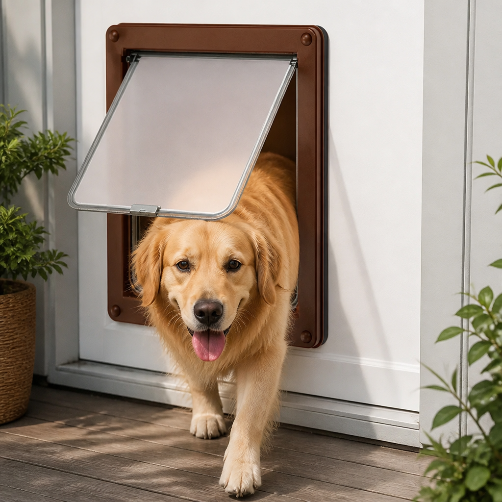 Ortekor Lockable Privacy Flap & Insulated Dog Door