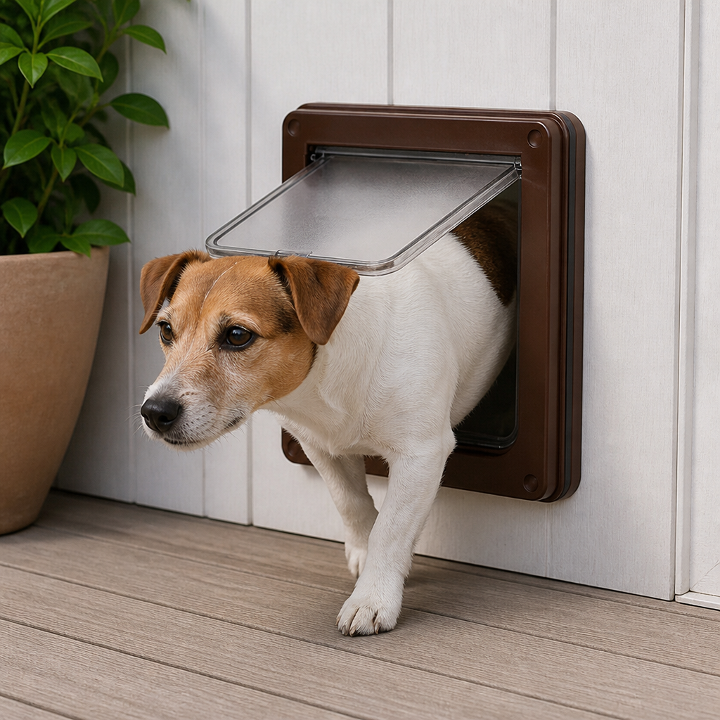 Ortekor Magnetic Self-Closing ABS Pet Flap Door (35x29x4cm)