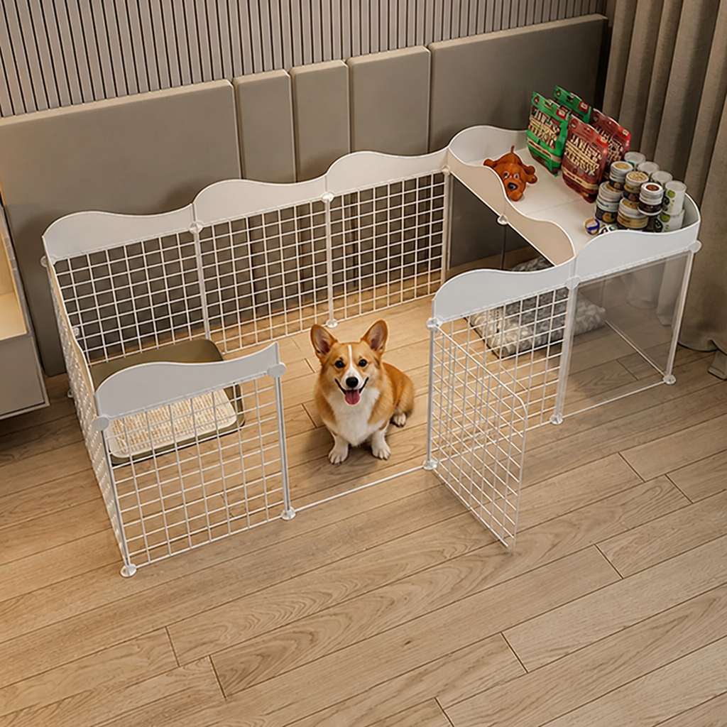 Ortekor Modular DIY & Integrated Toilet Dog Kennel