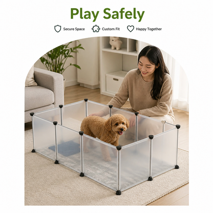 Ortekor Modular Foldable Playpen (For Small Pets)