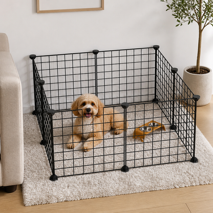 Ortekor Modular Wire Mesh Playpen