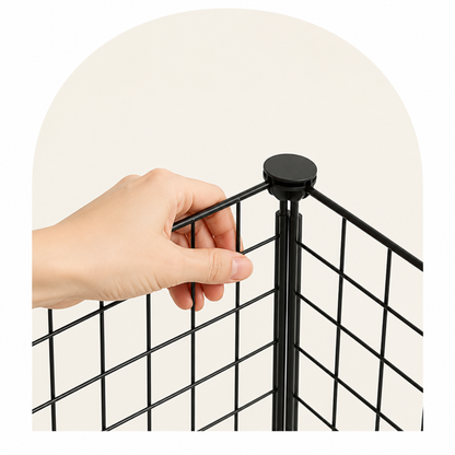 Ortekor Modular Wire Mesh Playpen