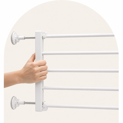 Ortekor No-Drill Retractable Dog Gate (Adjustable Width)