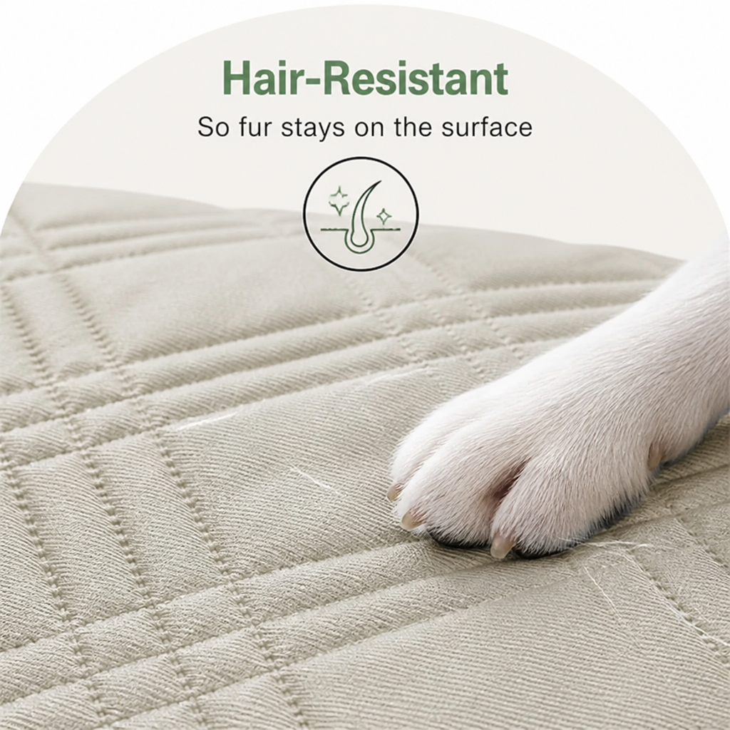 Ortekor Non-Slip Hair-Resistant & Scratch-Resistant Sofa Seat Cover