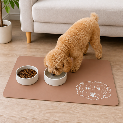 Ortekor Non-Slip & Waterproof Personalized Feeding Mat