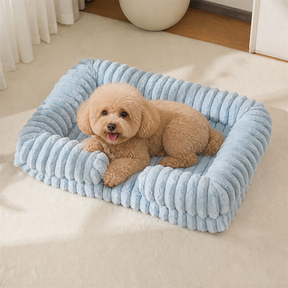 Ortekor Orthopedic Memory Foam Bolster Bed (Waterproof Removable Cover)
