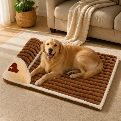 Ortekor Orthopedic Memory Foam Dog Bed (Removable Washable Cover)