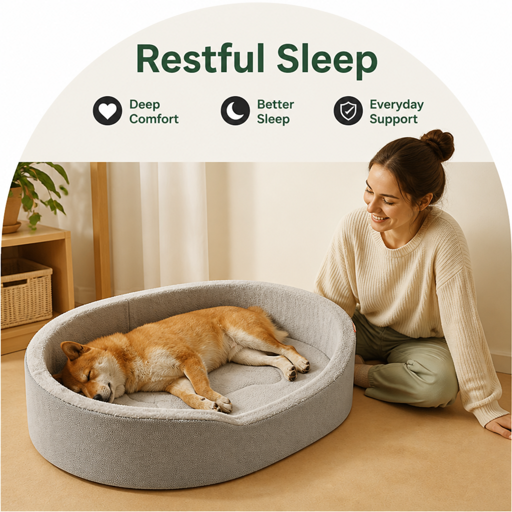 Ortekor Orthopedic & Waterproof Bolster Bed