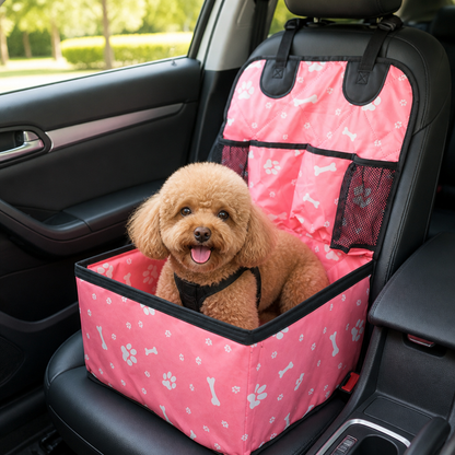 Alfombrilla para asiento de coche Ortekor de tela Oxford resistente a las manchas y lavable (asiento del copiloto)