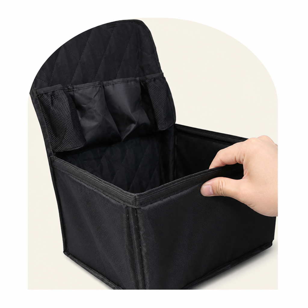 Alfombrilla para asiento de coche Ortekor de tela Oxford resistente a las manchas y lavable (asiento del copiloto)