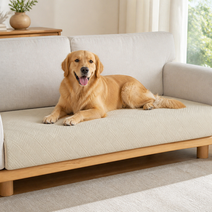 Ortekor Plaid Water-Repellent & Non-Slip Sofa Seat Cover
