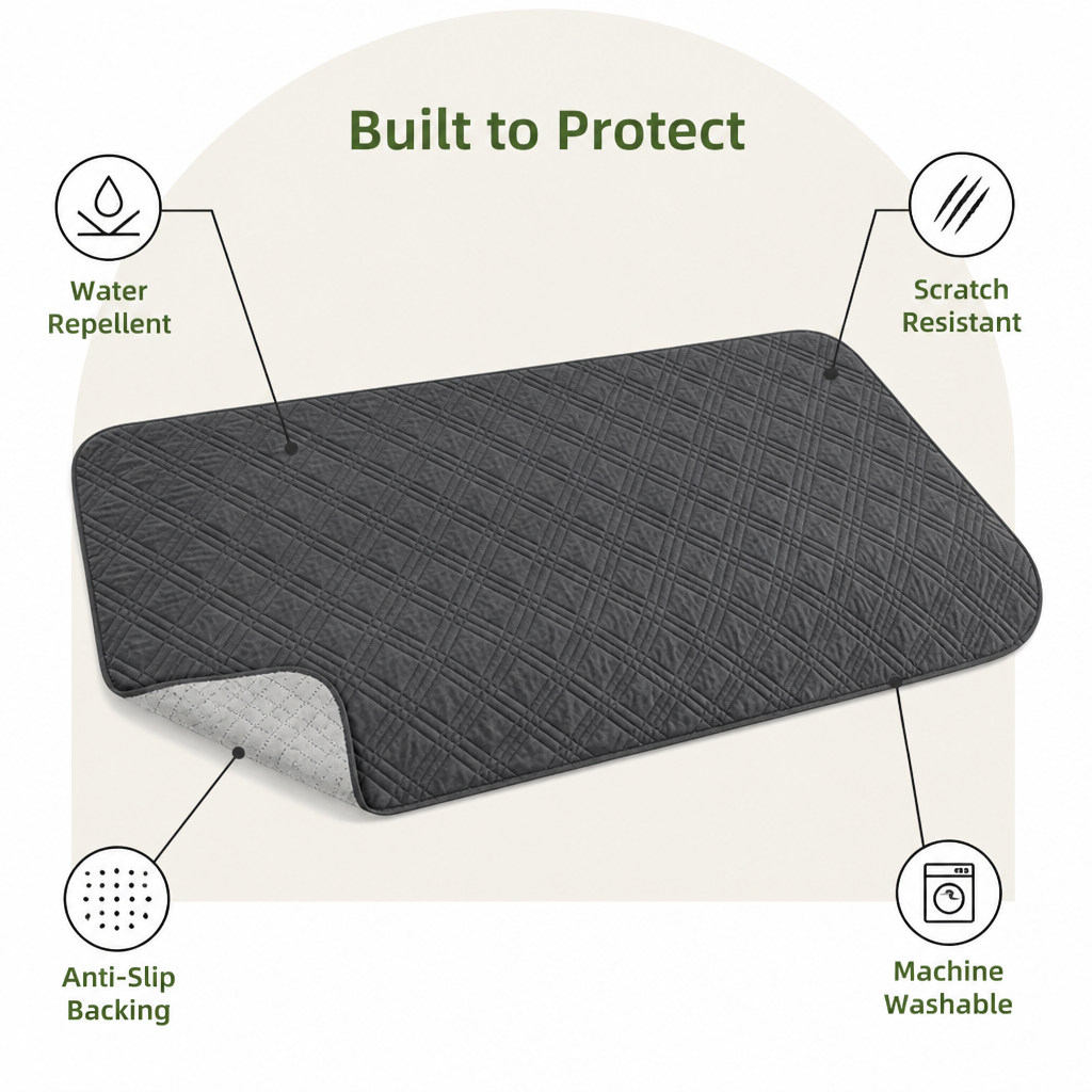 Ortekor Plaid Water-Repellent & Non-Slip Sofa Seat Cover
