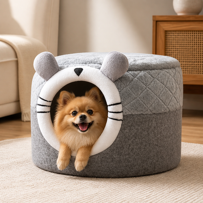 Ortekor Plush Insulated Pet Tent (Removable Cushion)