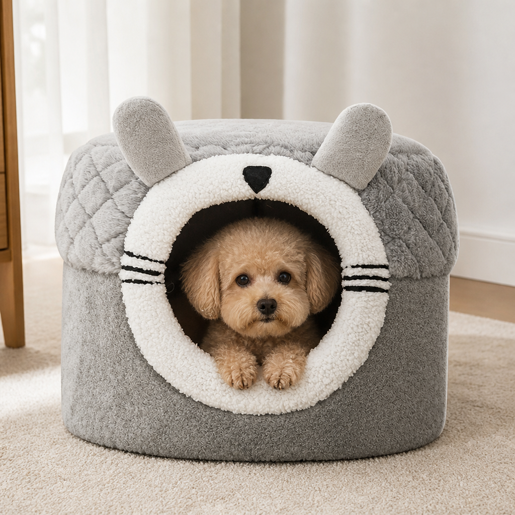 Ortekor Plush Insulated Pet Tent (Removable Cushion)