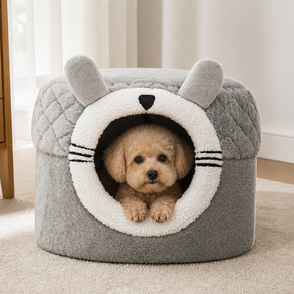 Ortekor Plush Insulated Pet Tent (Removable Cushion)