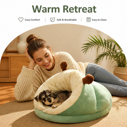 Ortekor Plush Insulating Washable Kennel Bed