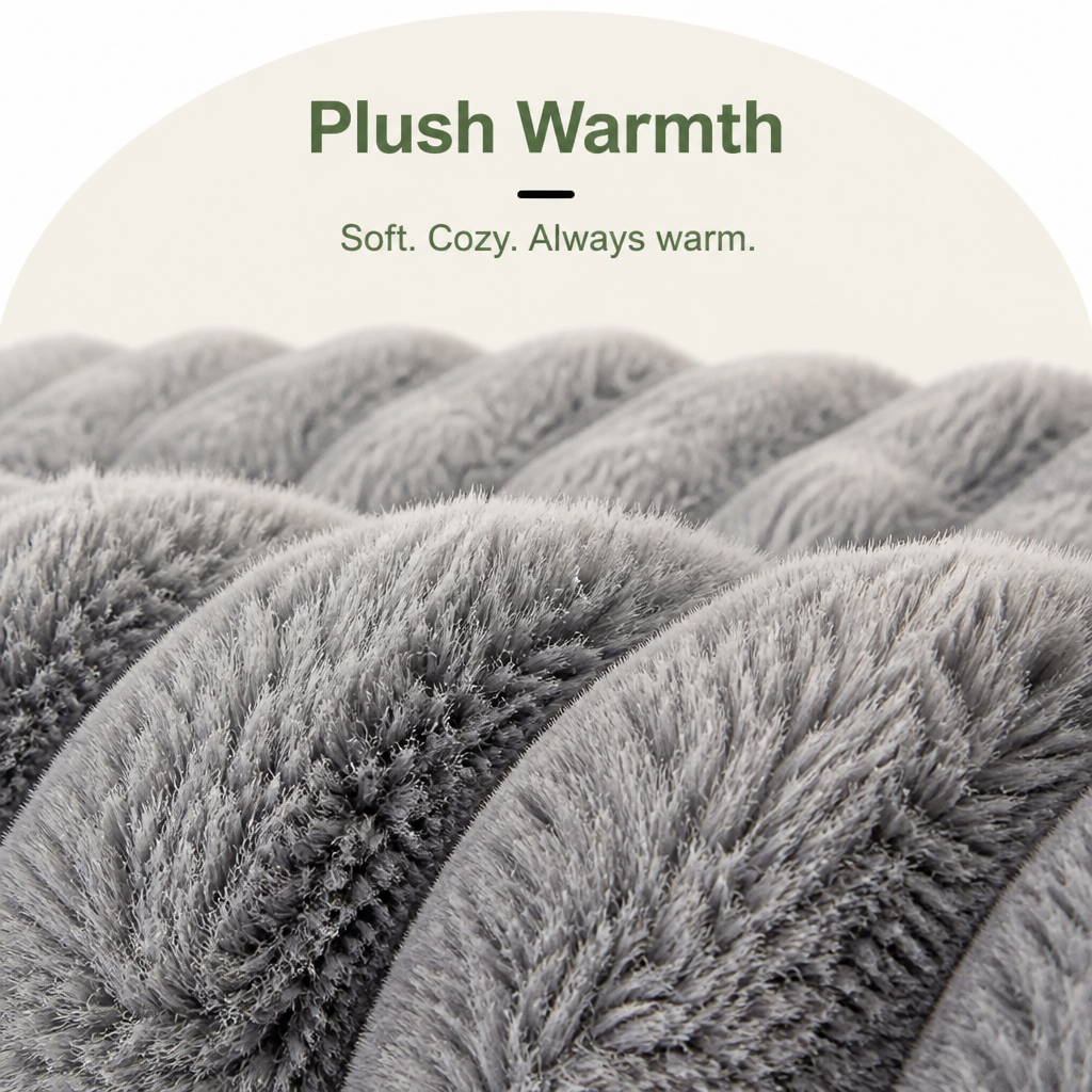 Ortekor Plush Sofa-Style Washable Dog Bed