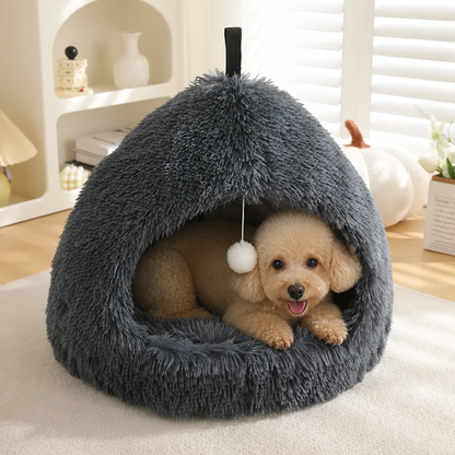 Ortekor Plush Velvet & Non-Slip Dog Bed