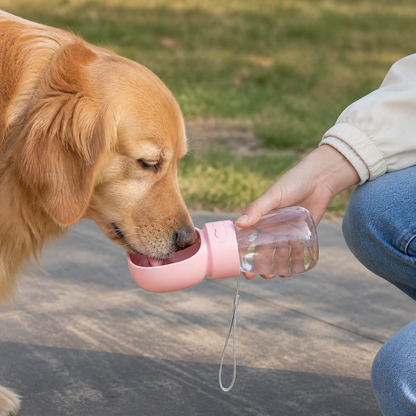 Ortekor Portable Food-Grade Pet Water Bottle (Lanyard)