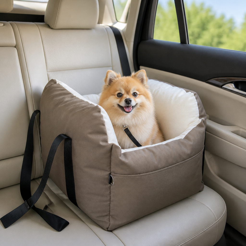 Ortekor Portable & Washable Soft-Lined Car Booster Seat