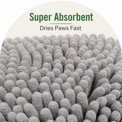 Ortekor Quick-Dry Microfiber & Non-Slip Dog Door Mat