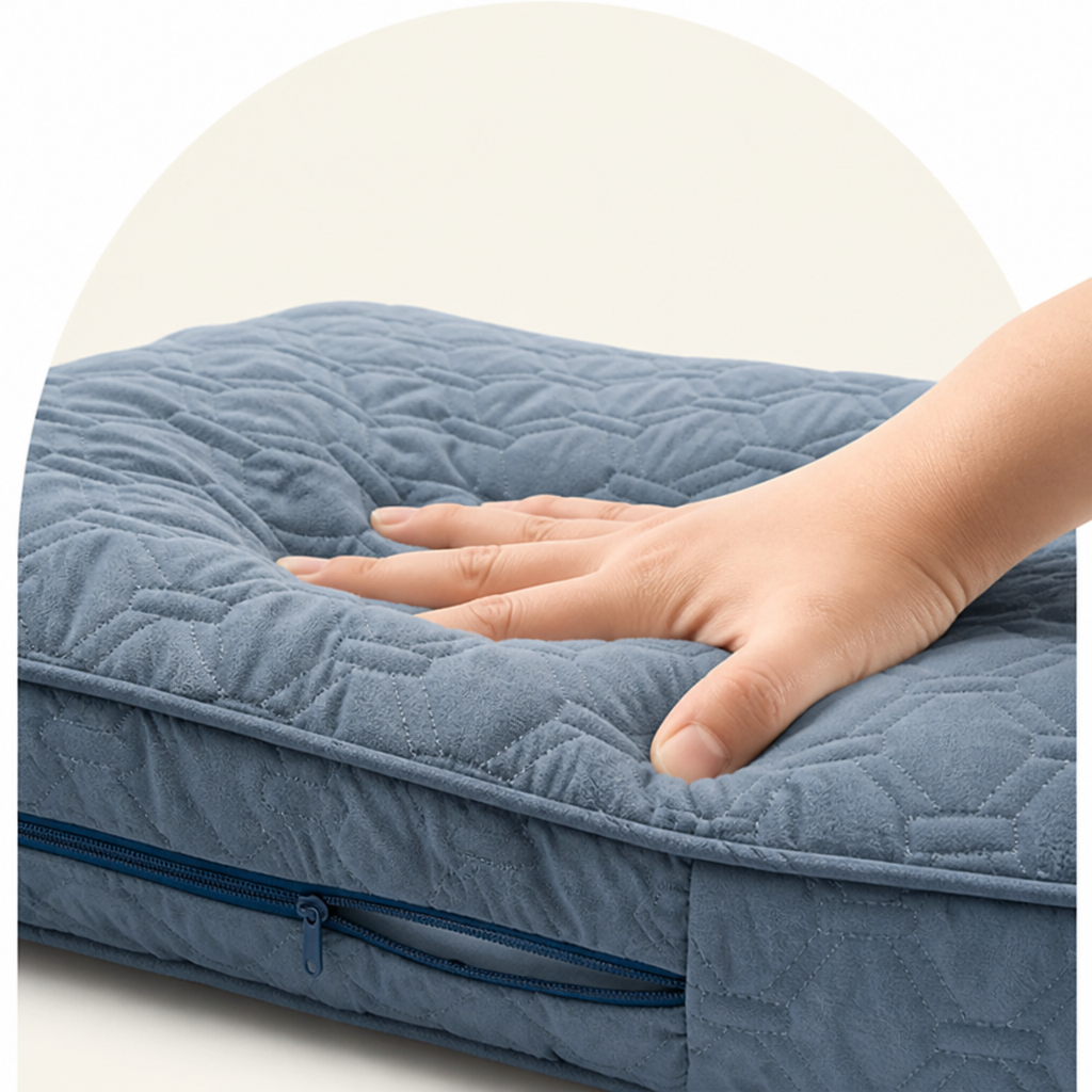 Ortekor Quilted Brushed Waterproof & Anti-Slip Dog Bed Cover