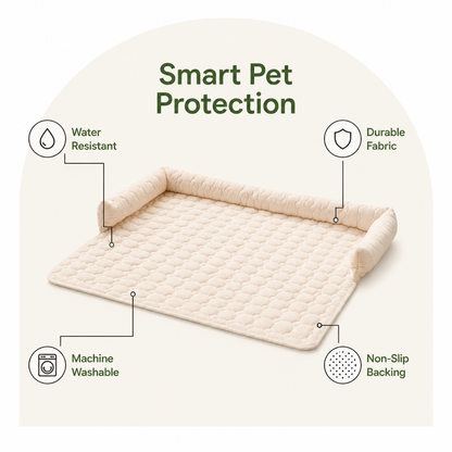 Ortekor Quilted Water-Resistant & Non-Slip Seat Protector (75x75 cm)