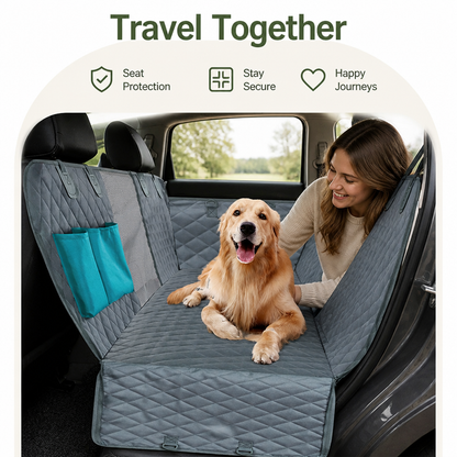 Ortekor Quilted Waterproof & Non-Slip Car Seat Cover