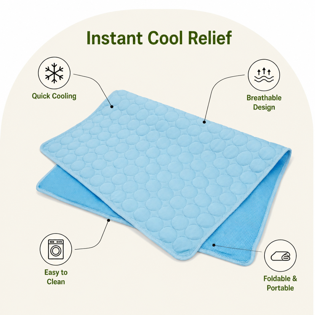 Ortekor Self-Cooling Breathable Pet Mat (Foldable)