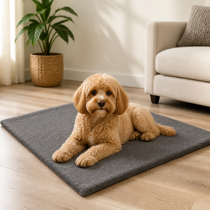 Ortekor Self-Heating Heat-Reflective Lambswool Pet Mat (Removable Cover)