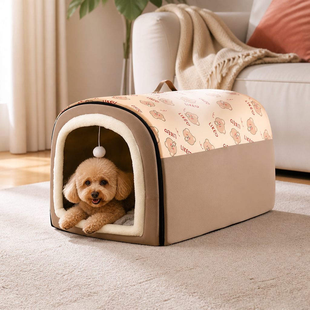 Ortekor Self-Warming Cozy Pet Cave Bed