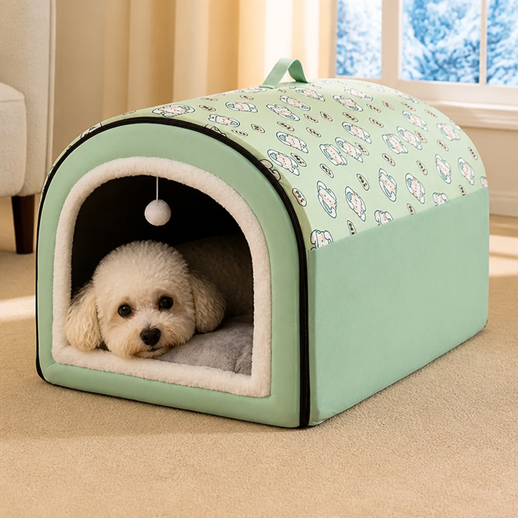 Ortekor Self-Warming Cozy Pet Cave Bed
