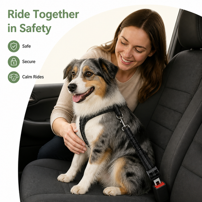 Ortekor Shock Absorbing Adjustable Seat Belt Tether