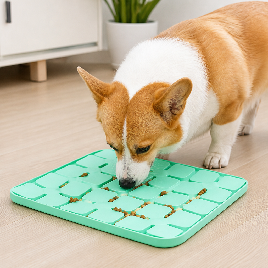 Ortekor Silicone Suction-Cup Slow-Feeder Snuffle Mat