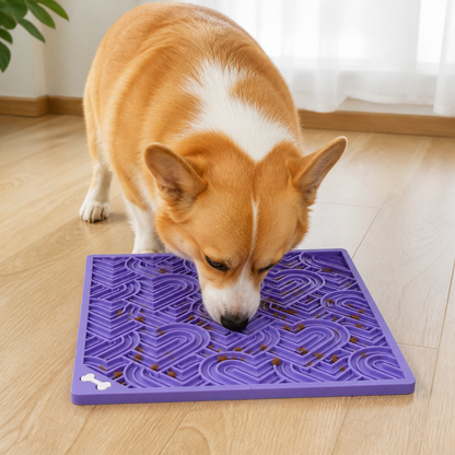 Ortekor Silicone Suction-Cup Slow-Feeder Snuffle Mat