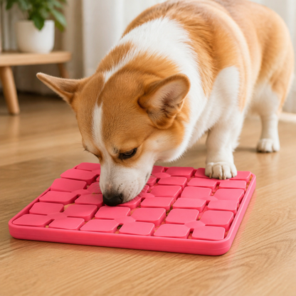 Ortekor Silicone Suction-Cup Slow-Feeder Snuffle Mat