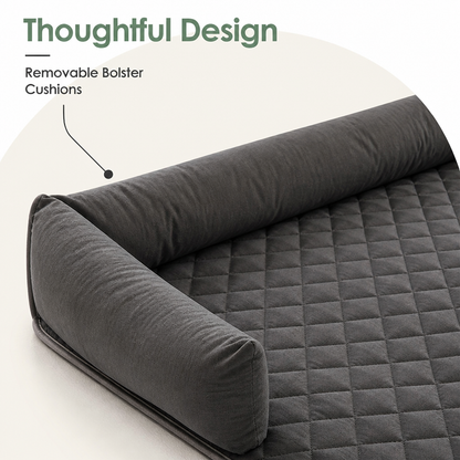 Cama tipo refuerzo Ortekor antideslizante e impermeable (refuerzos extraíbles y funda lavable)