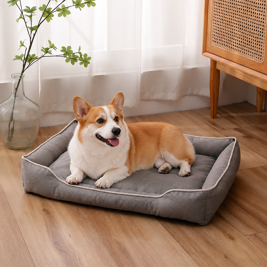 Ortekor Soft Fleece & Waterproof Bottom Pet Sofa
