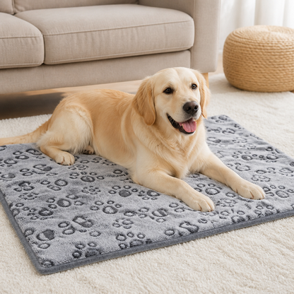 Ortekor Soft Fluffy Flannel Pet Blanket (Multiple Sizes & Patterns)