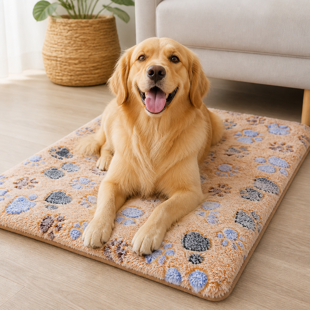 Ortekor Soft Fluffy Flannel Pet Blanket (Multiple Sizes & Patterns)