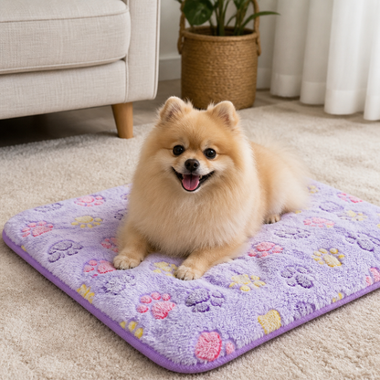 Ortekor Soft Fluffy Flannel Pet Blanket (Multiple Sizes & Patterns)