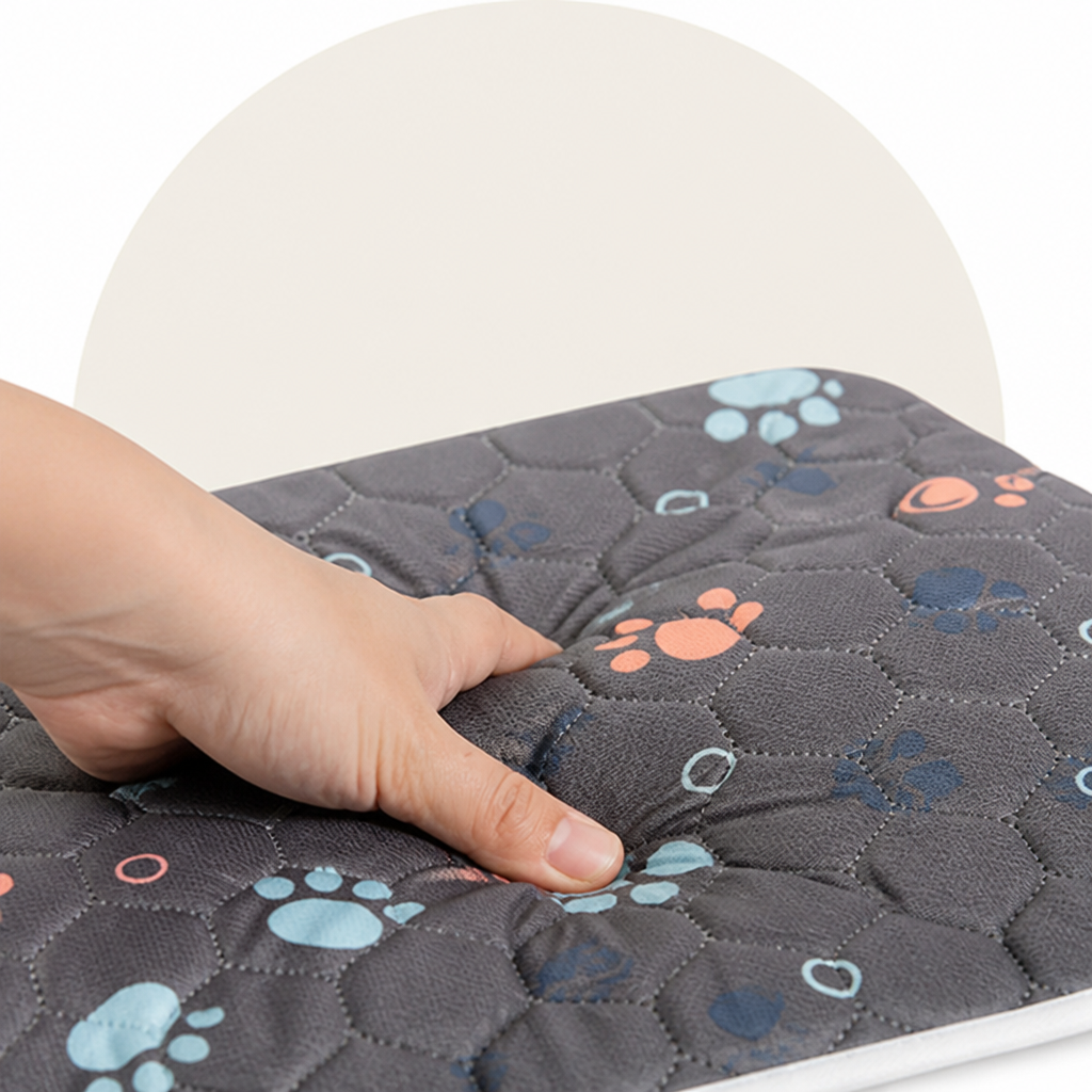 Ortekor Super Absorbent & Machine-Washable Dog Training Pad (Waterproof Backing)