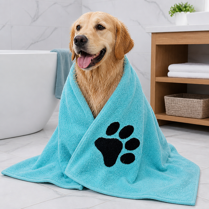 Ortekor Super Absorbent Quick-Dry Microfiber Pet Towel