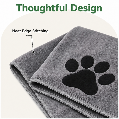 Ortekor Super Absorbent Quick-Dry Microfiber Pet Towel