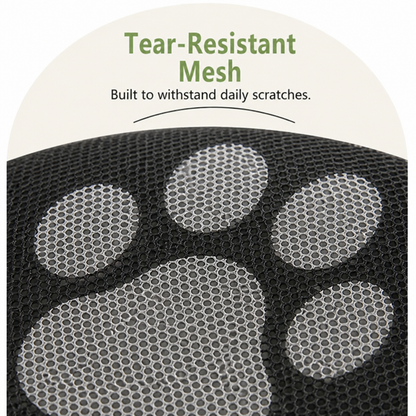 Ortekor Tear-Resistant Nylon Mesh & No-Drill Dog Gate For Stairs