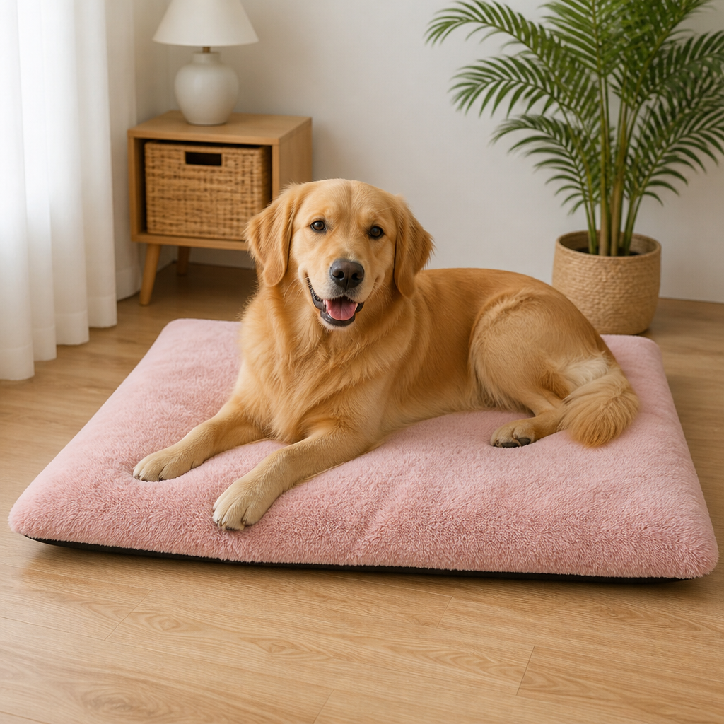 Ortekor Thick Fleece Machine-Washable Pet Mat