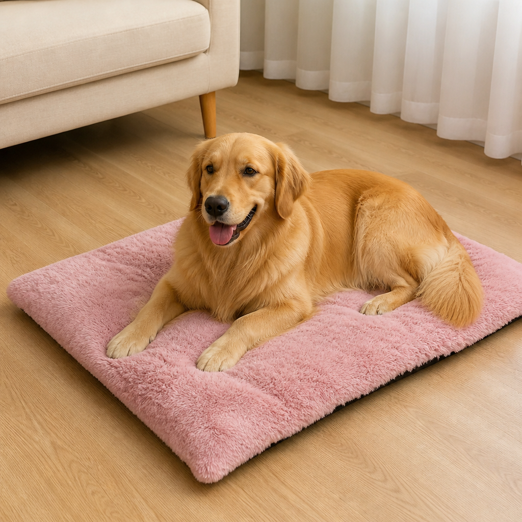 Ortekor Thick Fleece Machine-Washable Pet Mat