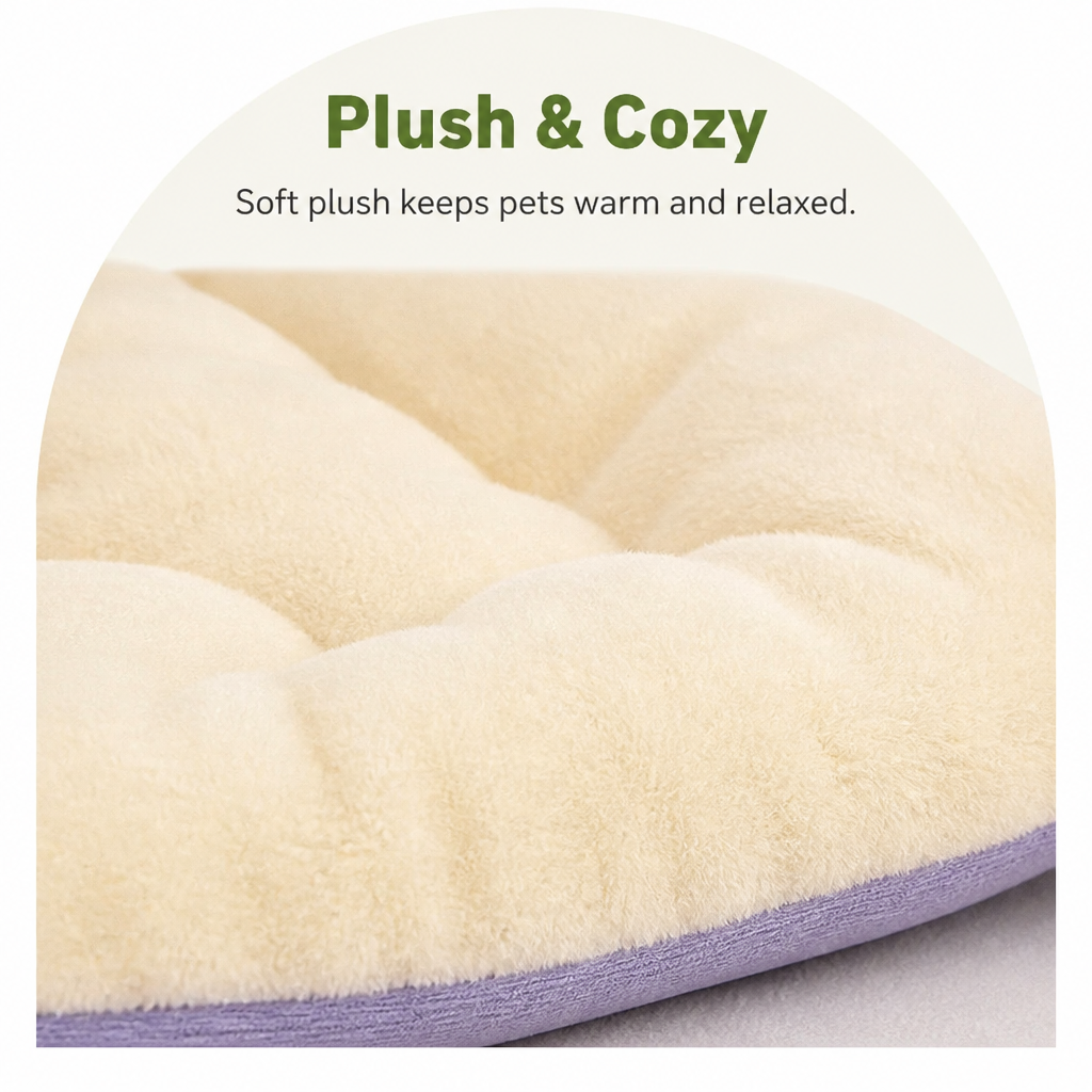 Ortekor Thick Plush & Detachable Cat Cave Bed